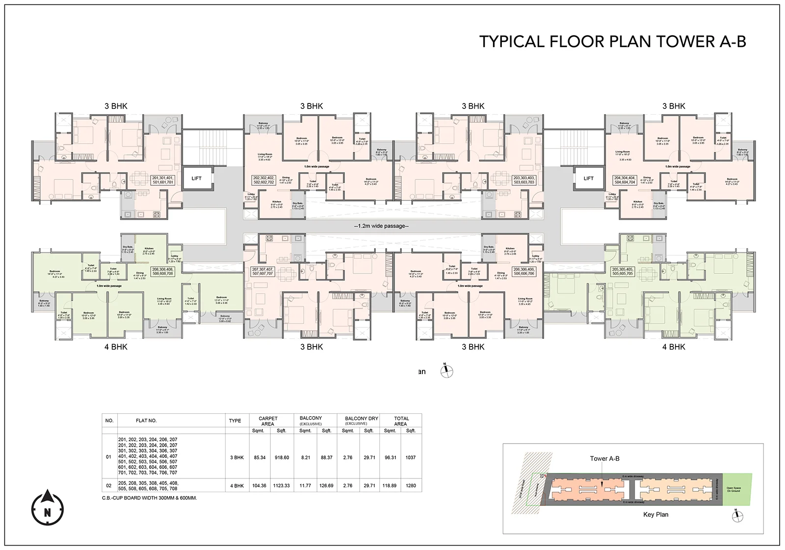 Kohinoor Viva Pixel Floor Plan